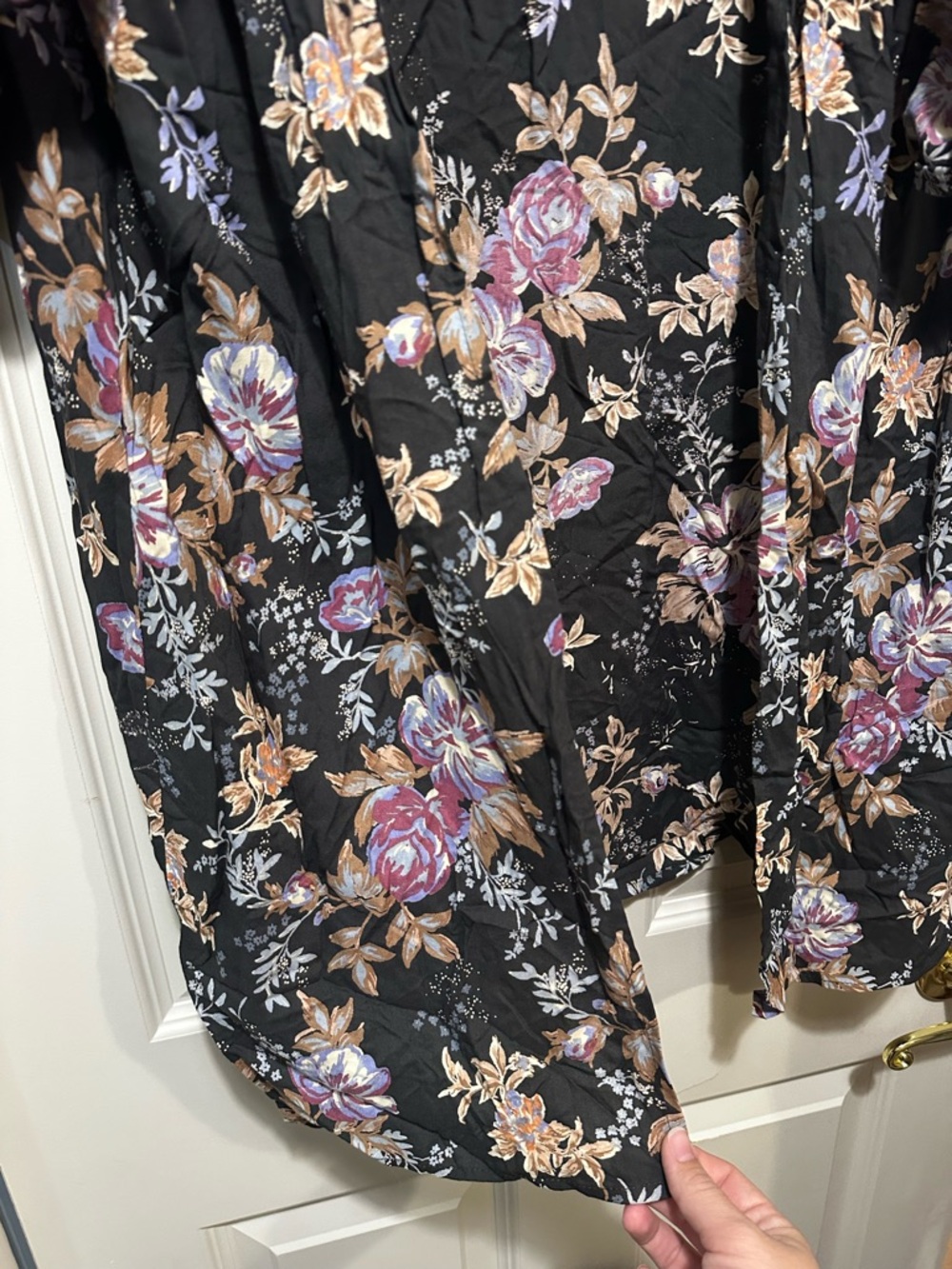 NWT Angie Floral Printed Kimono Small - Picture 4 of 4